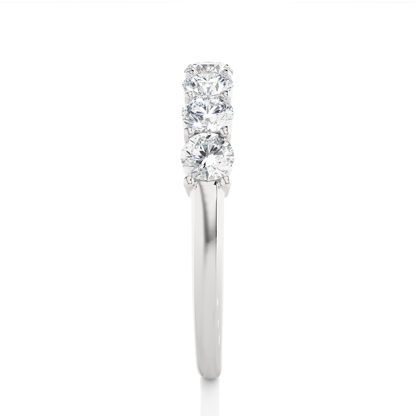 the shine icon round diamond ring - espira fine gems