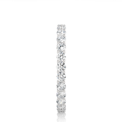 Timeless Eternity Band Round Lab Grown Diamond Ring - Espira Fine Gems