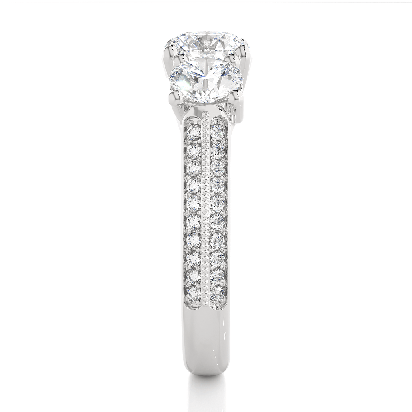 crown round diamond ring - espira fine gems