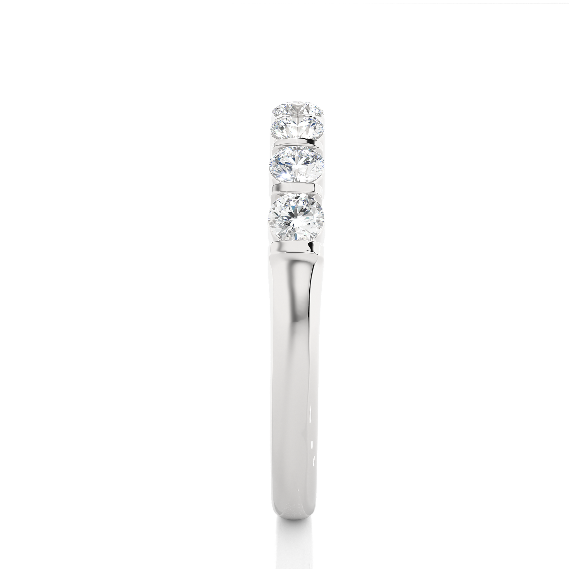 Lustre Seven-Stone Diamond Ring - Espira Gems