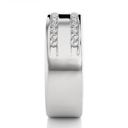 Empire Round Diamond Ring