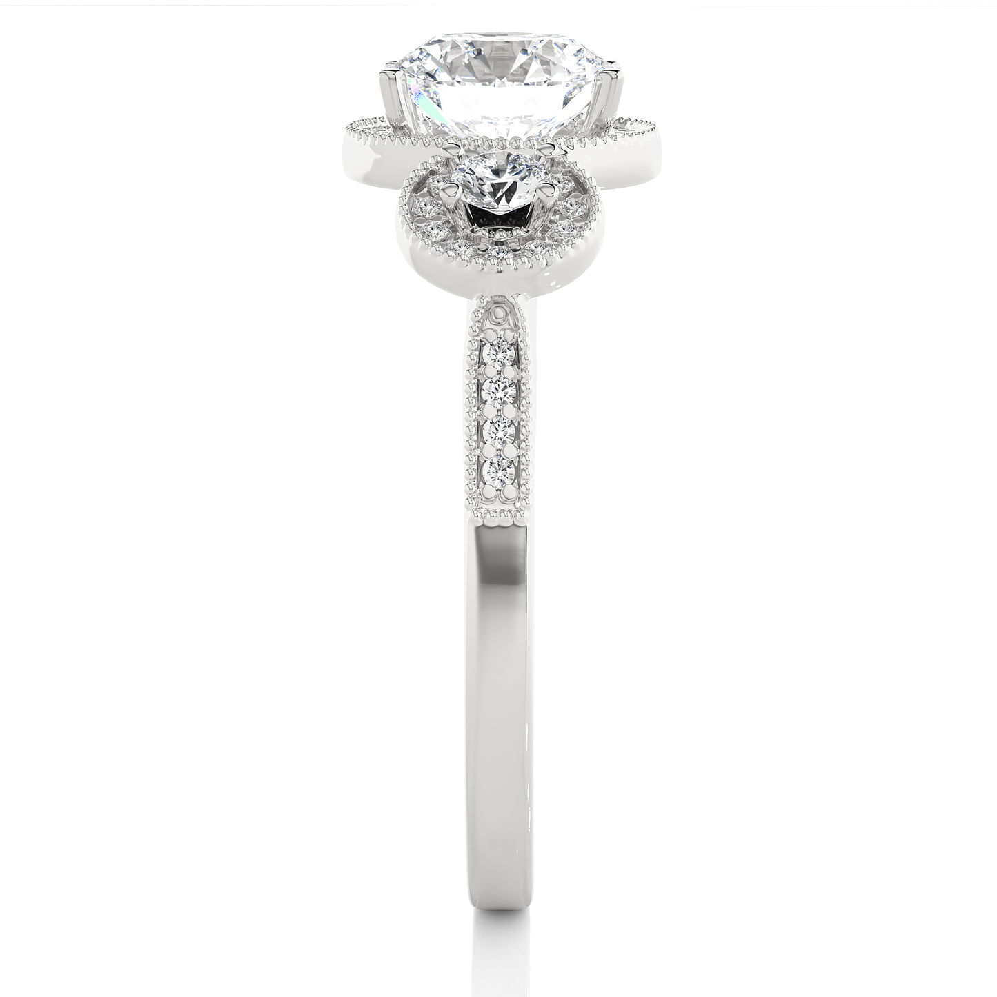 thalassa round diamond ring - espira gems