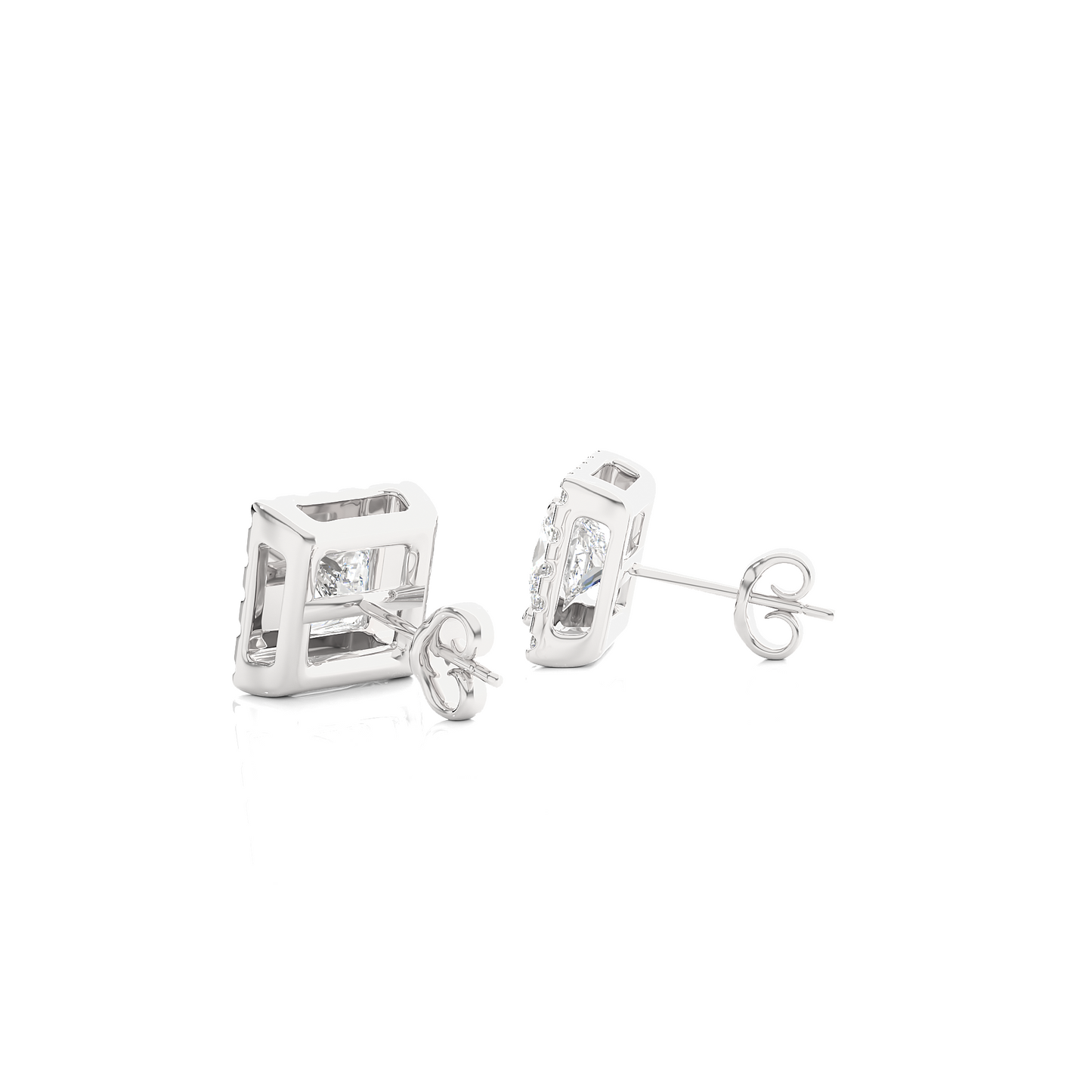 breeze princess diamond earrings