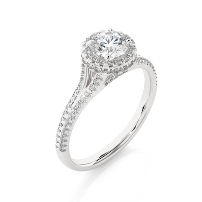 Monarch Round Diamond Ring