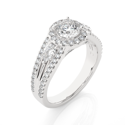 Nimbus Round Diamond Ring