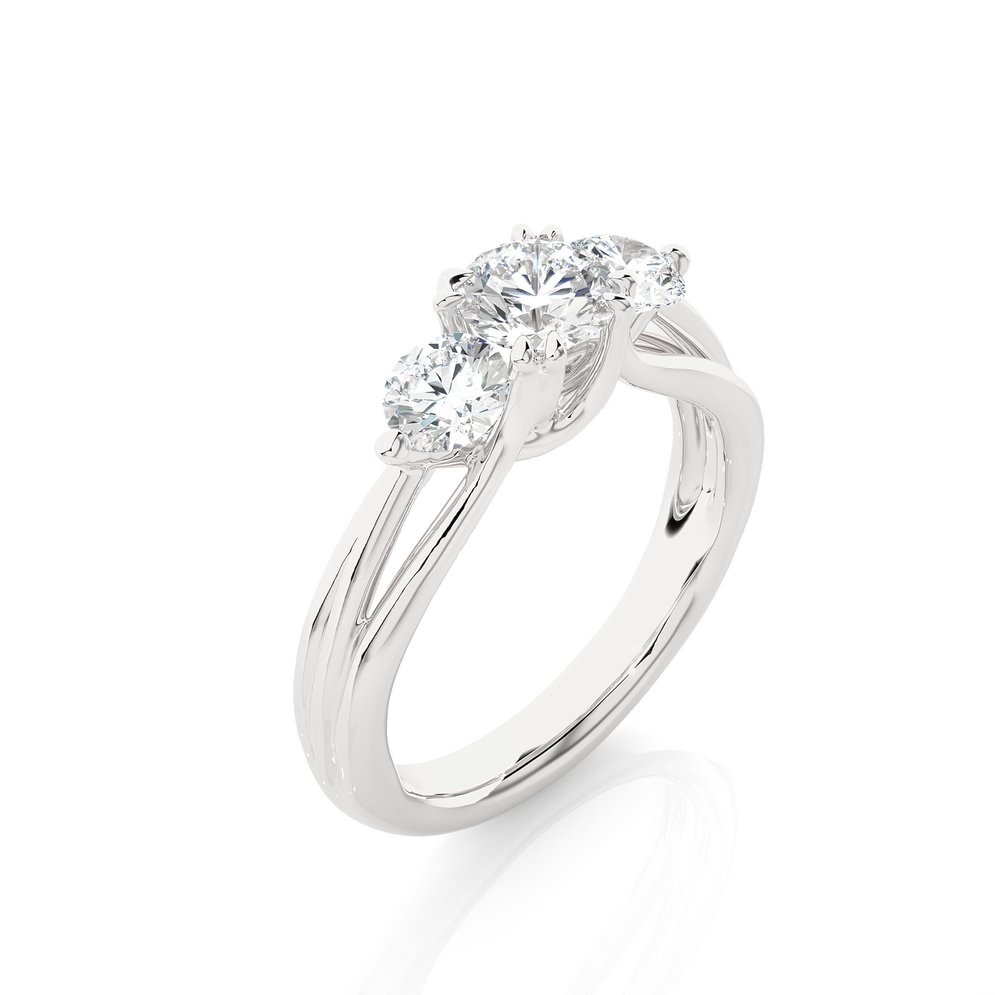 showara round diamond ring