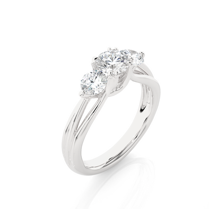 Showara Round Diamond Ring