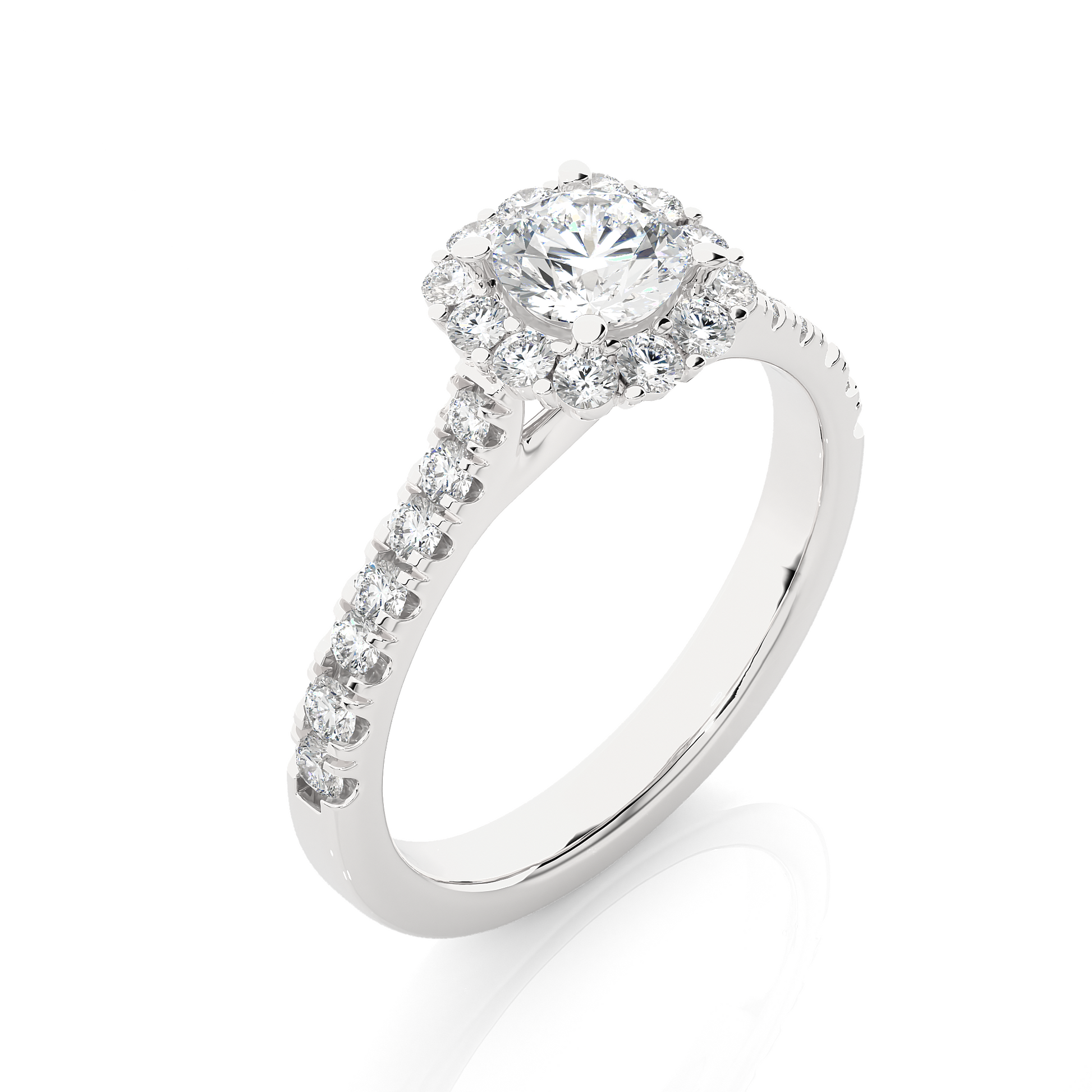 Victorian Round Diamond Ring - Espira Gems