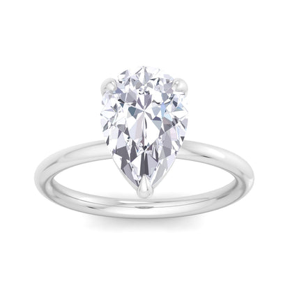 Bague Liberty en diamant poire de 3 carats