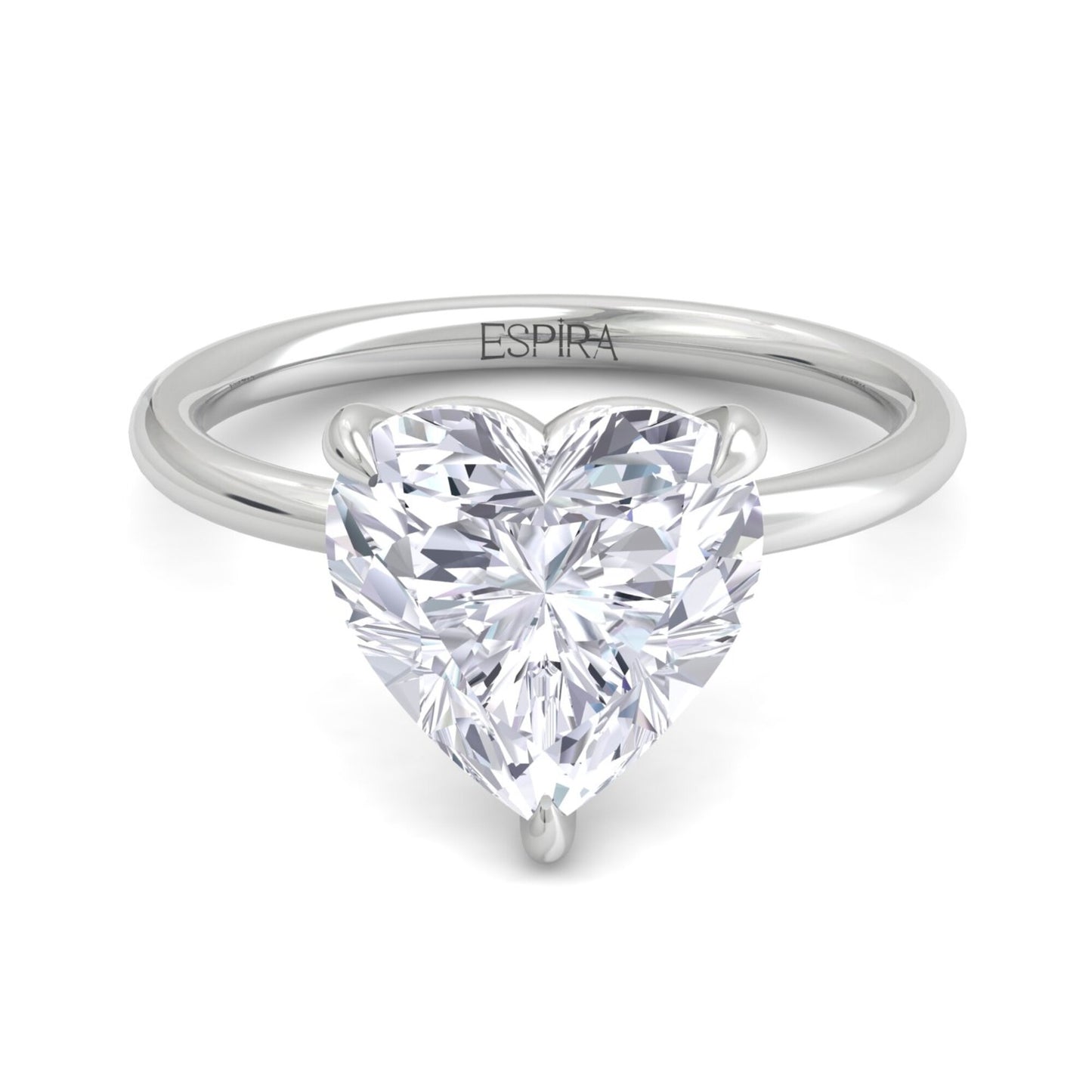 liberty 4 carat heart diamond ring