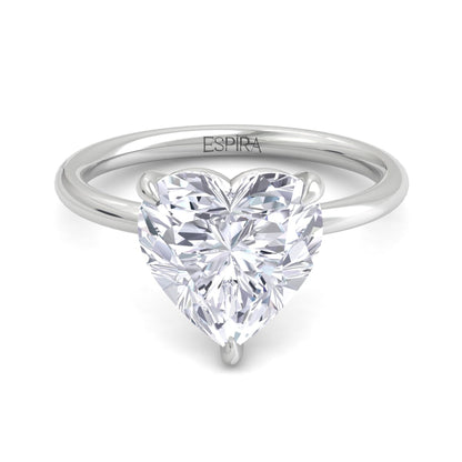 Liberty 4 Carat Heart Diamond Ring