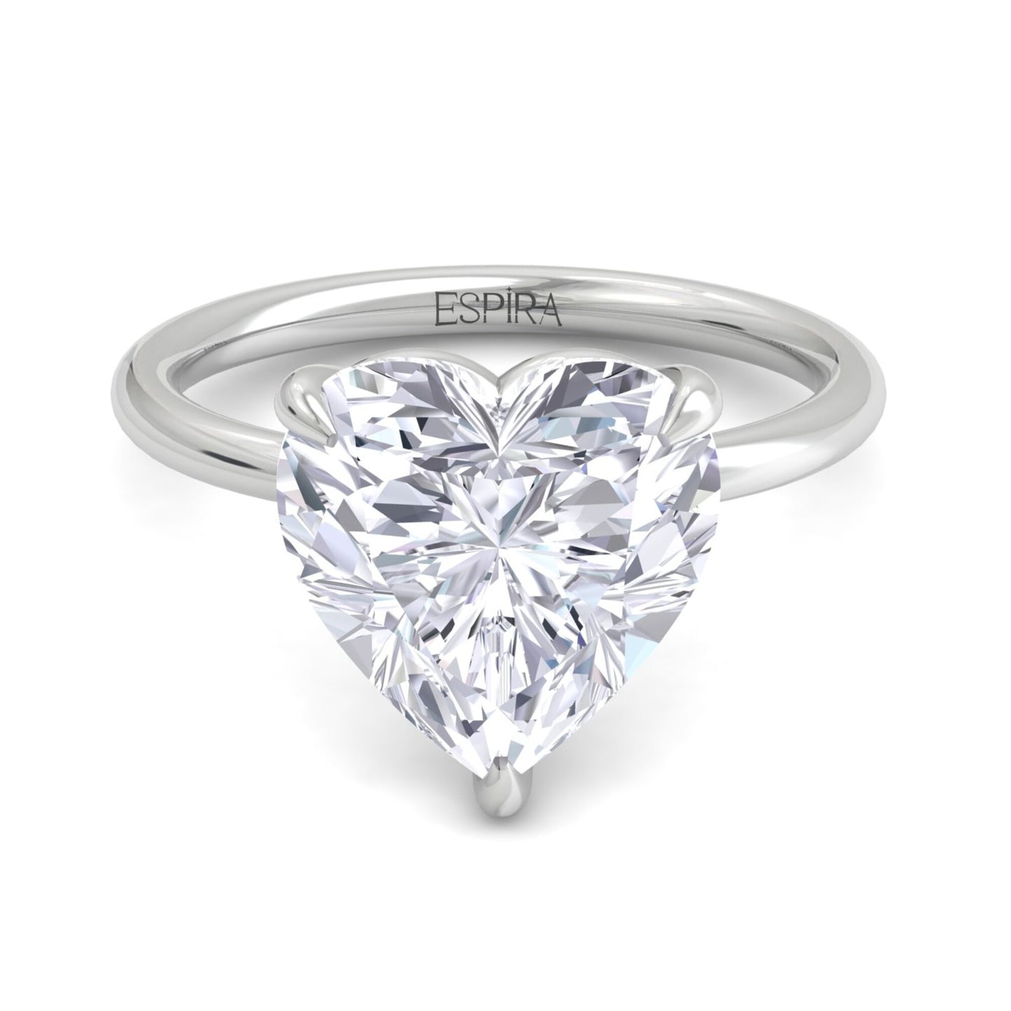 bague liberty en diamant cœur 4 carats