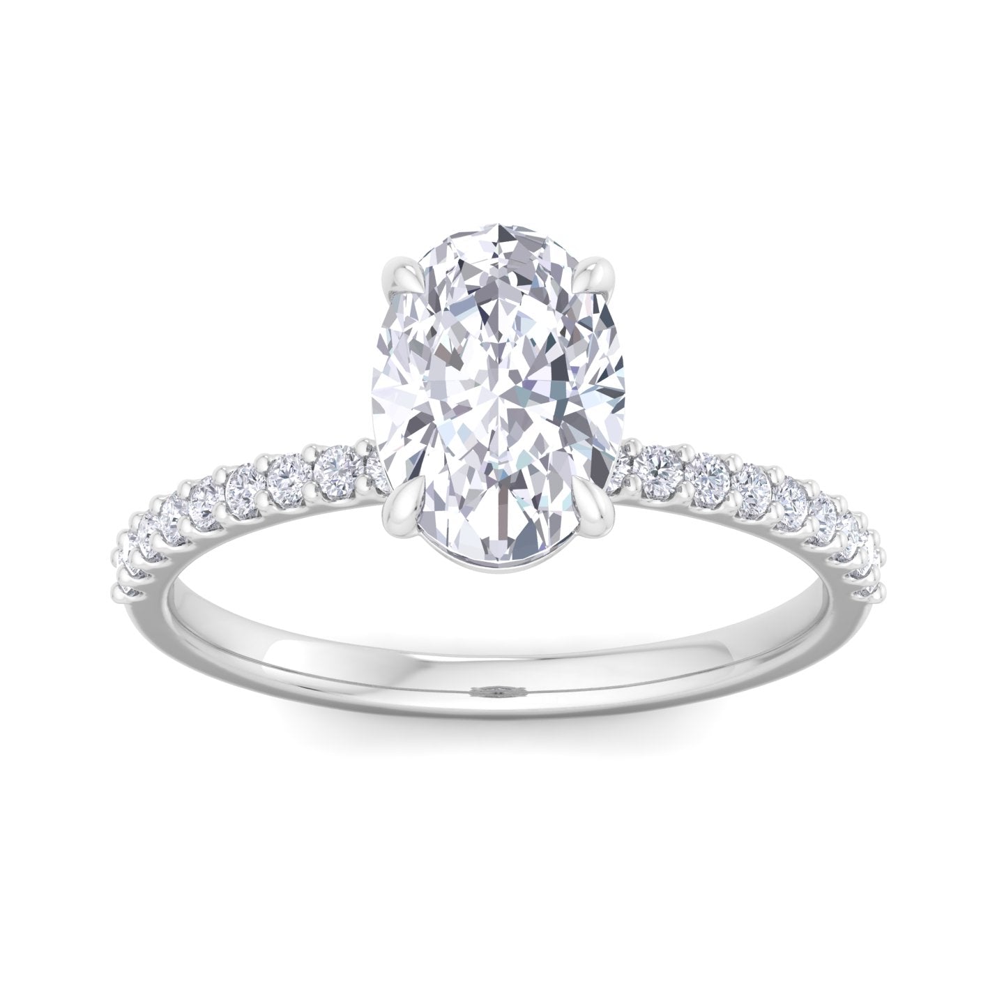 paradise oval diamond ring