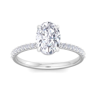 Paradise Oval Diamond Ring