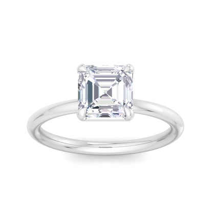 Bague Liberty avec diamant Asscher de 2 carats
