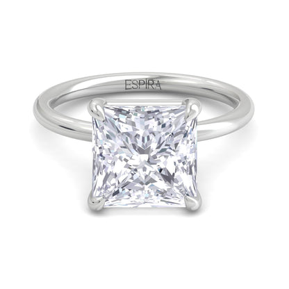 Bague Liberty en diamant princesse 4 carats
