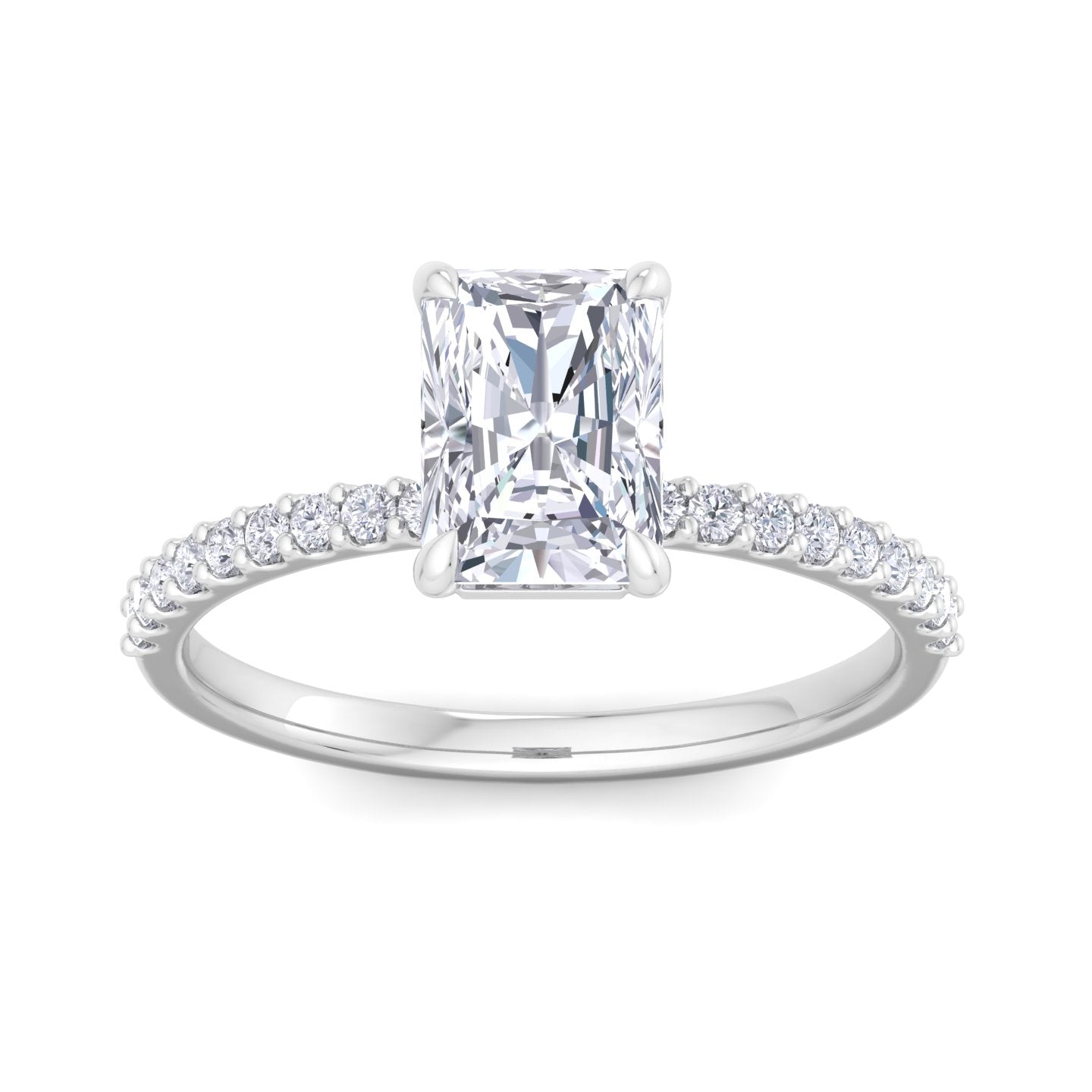paradise radiant diamond ring