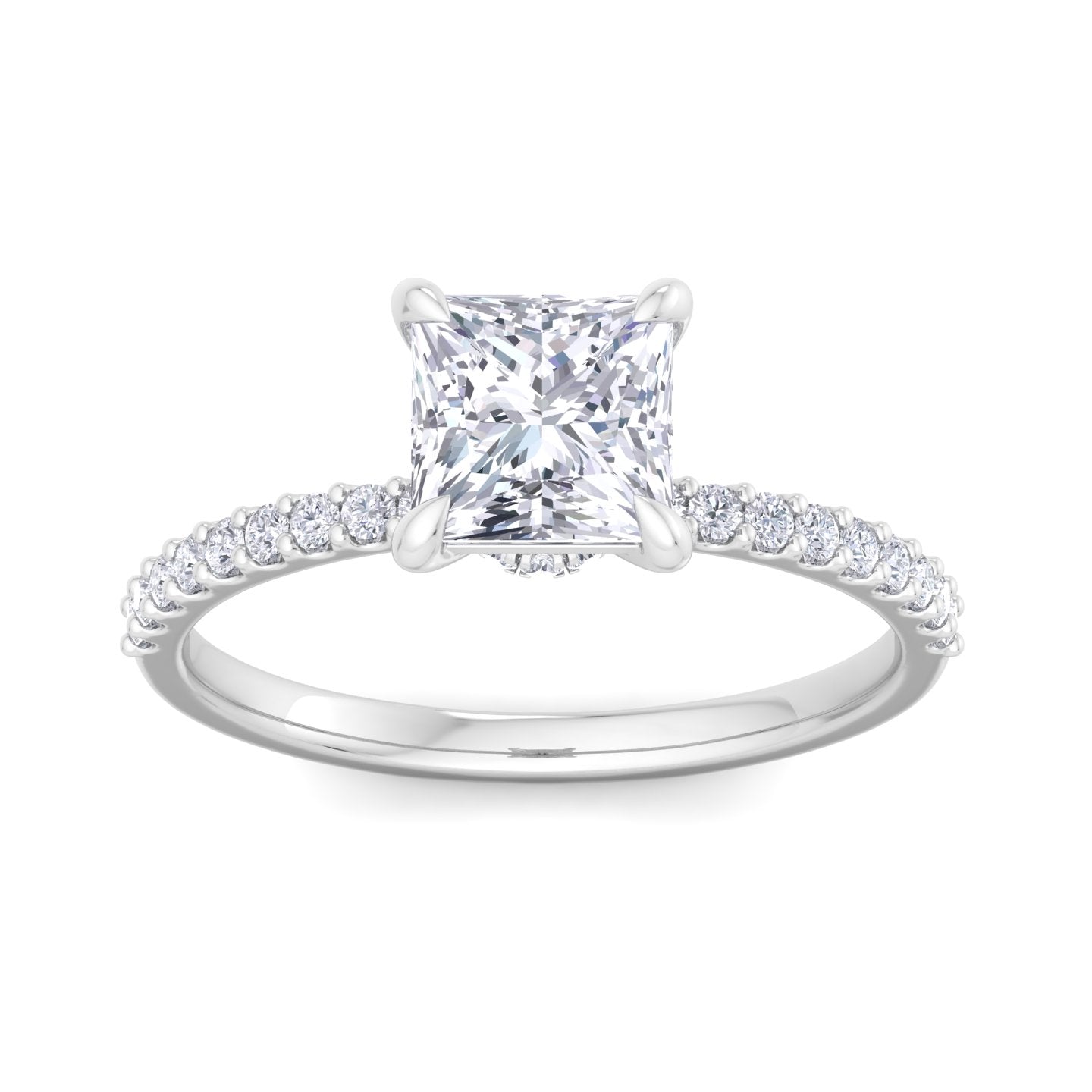 paradise princess diamond ring