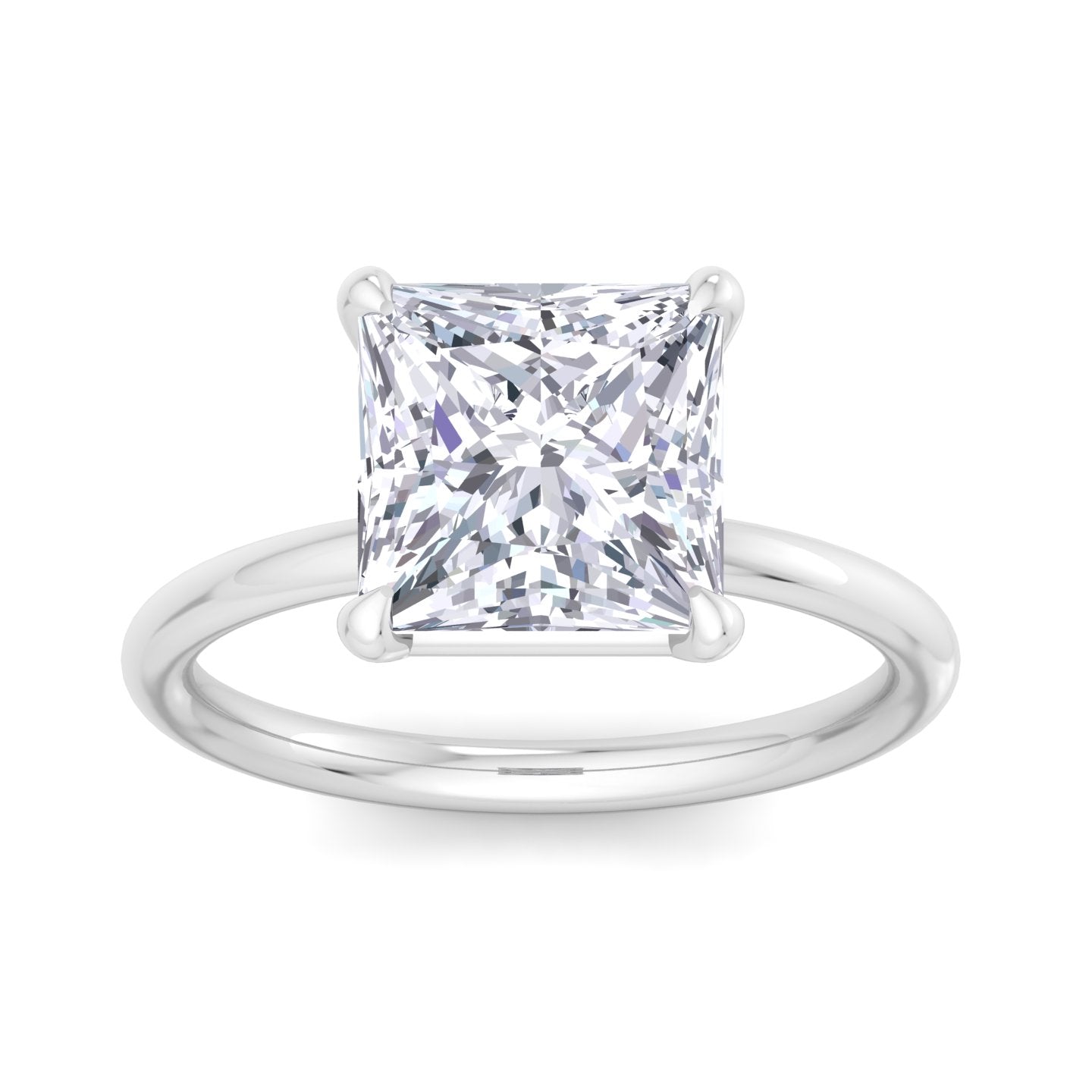 bague liberty en diamant princesse 4 carats