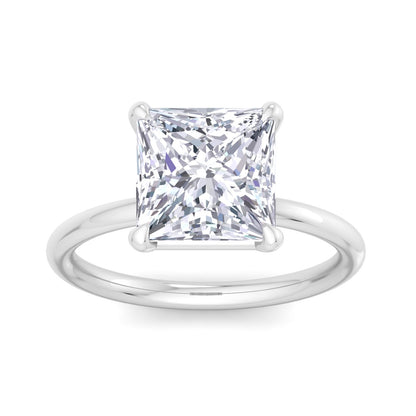 Bague Liberty en diamant princesse 4 carats