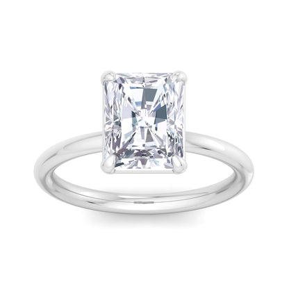 Bague Liberty avec diamant radiant de 3 carats