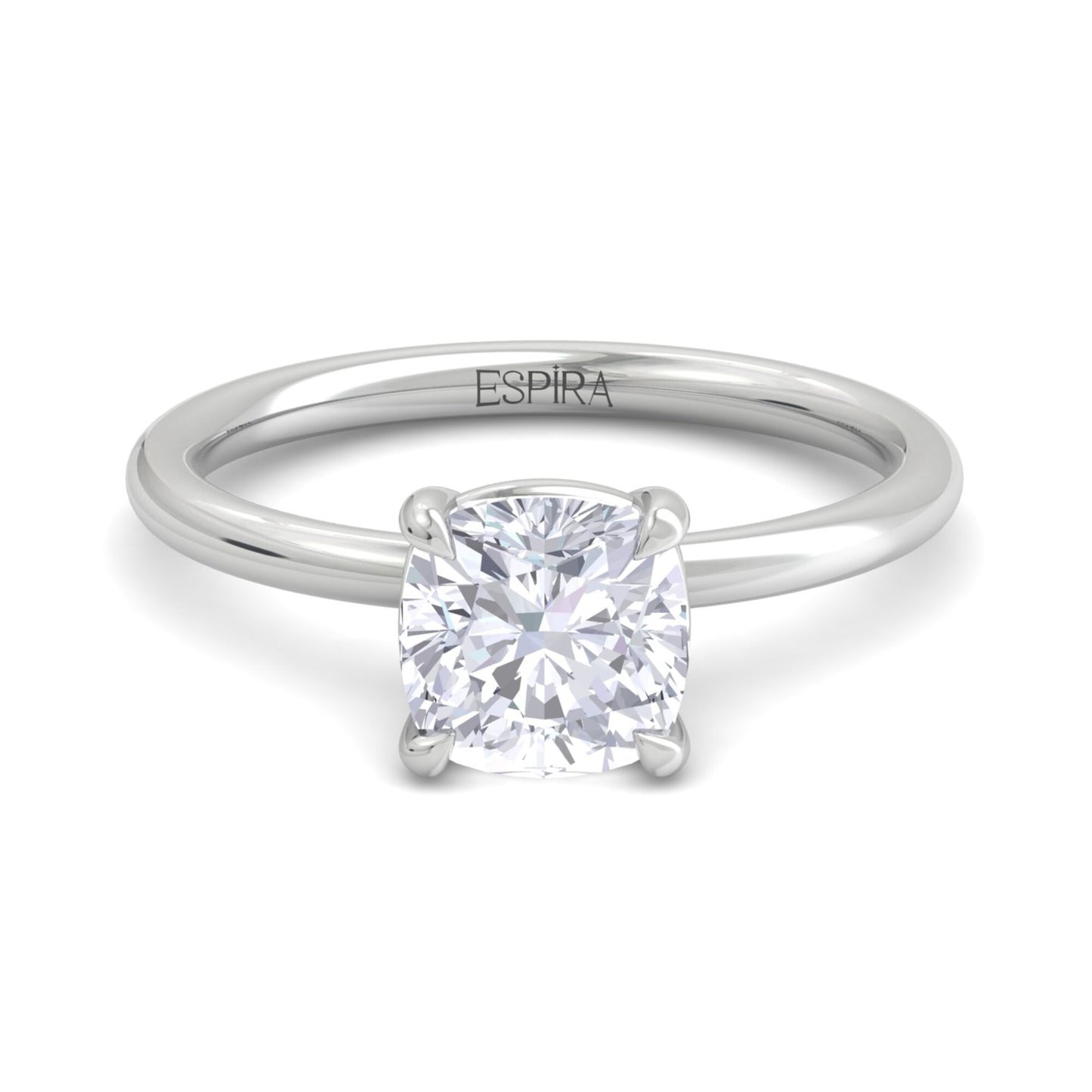 liberty 2 carat cushion diamond ring