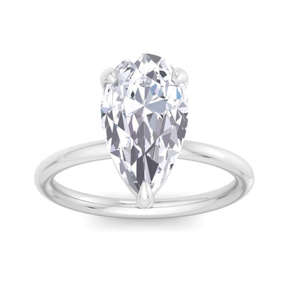 Bague Liberty en diamant poire 4 carats