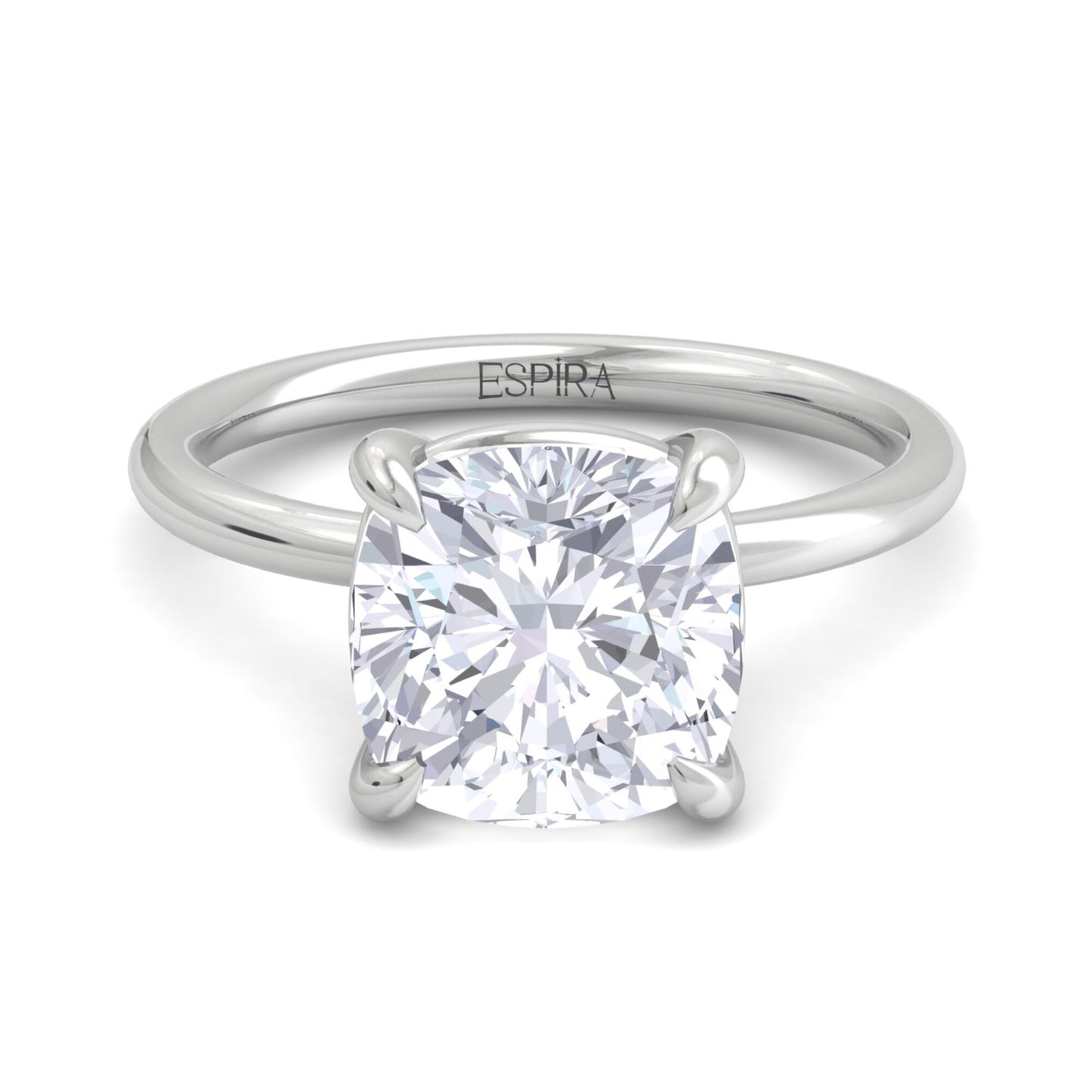 bague liberty en diamant coussin 4 carats