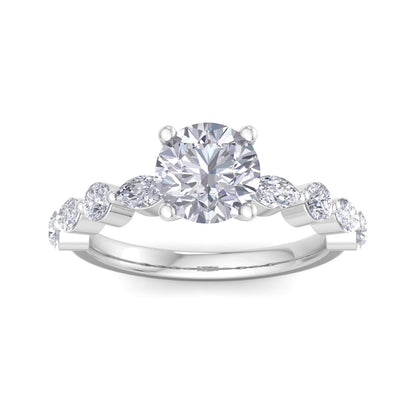 Florence Round Diamond Ring