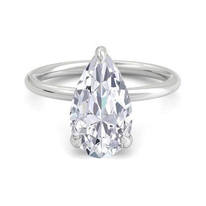 Liberty 4 Carat Pear Diamond Ring