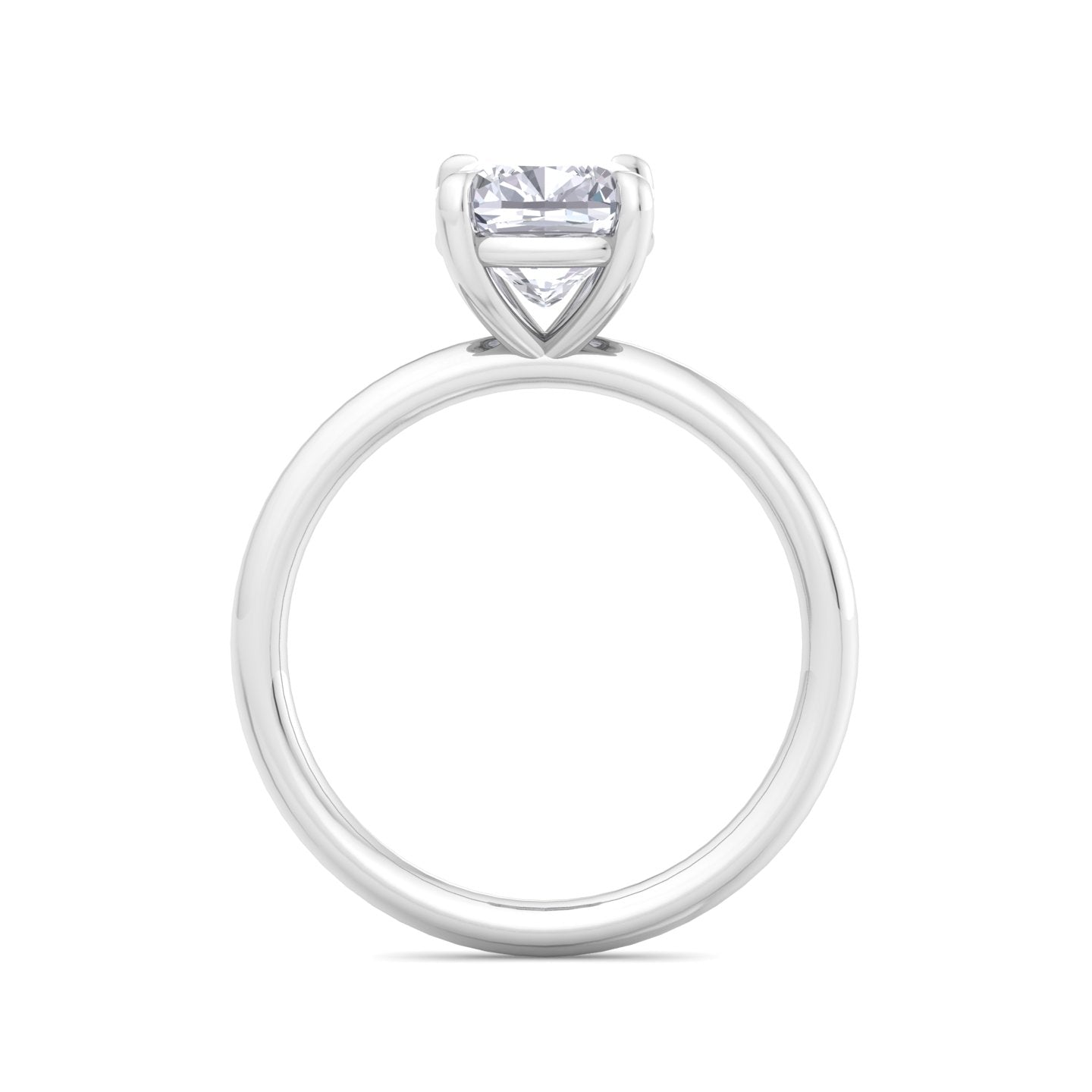 bague liberty avec diamant coussin de 2 carats