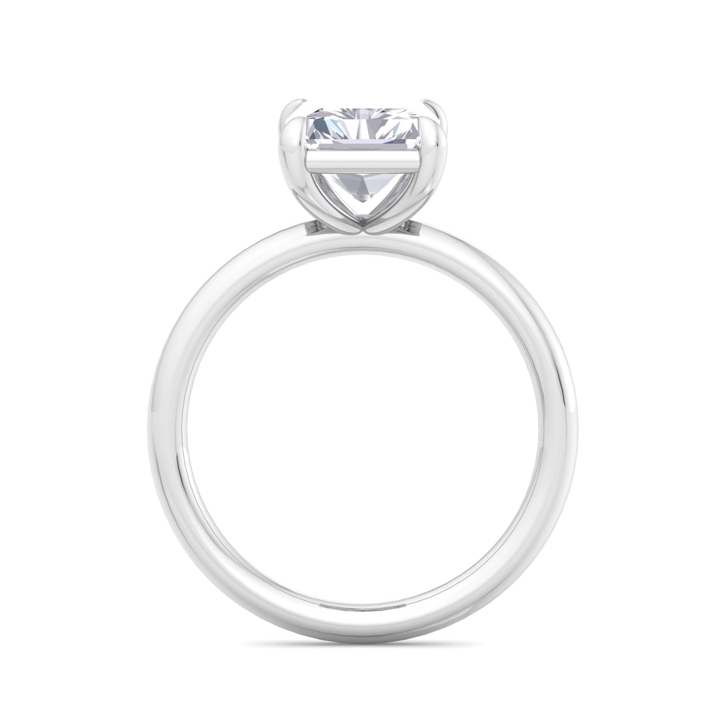 bague liberty avec diamant radiant de 3 carats