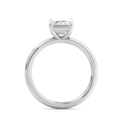 Liberty 2 Carat Emerald Diamond Ring