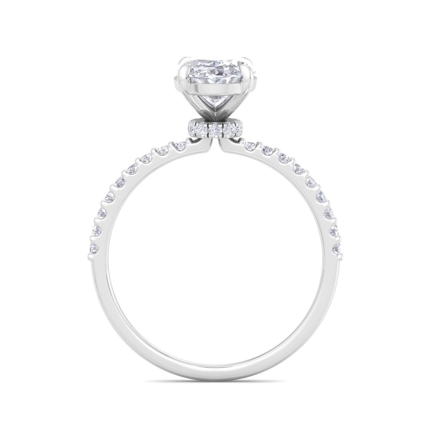 paradise oval diamond ring
