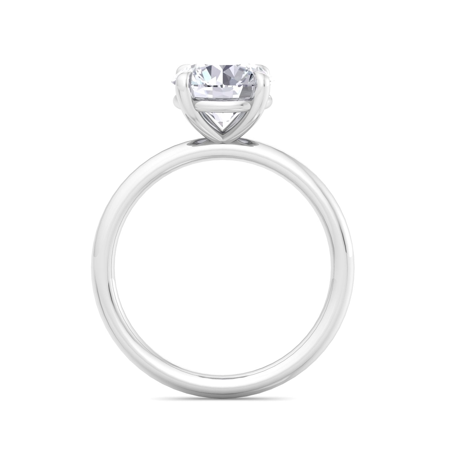 bague liberty avec diamant rond de 2 carats