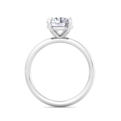 Bague Liberty avec diamant rond de 2 carats