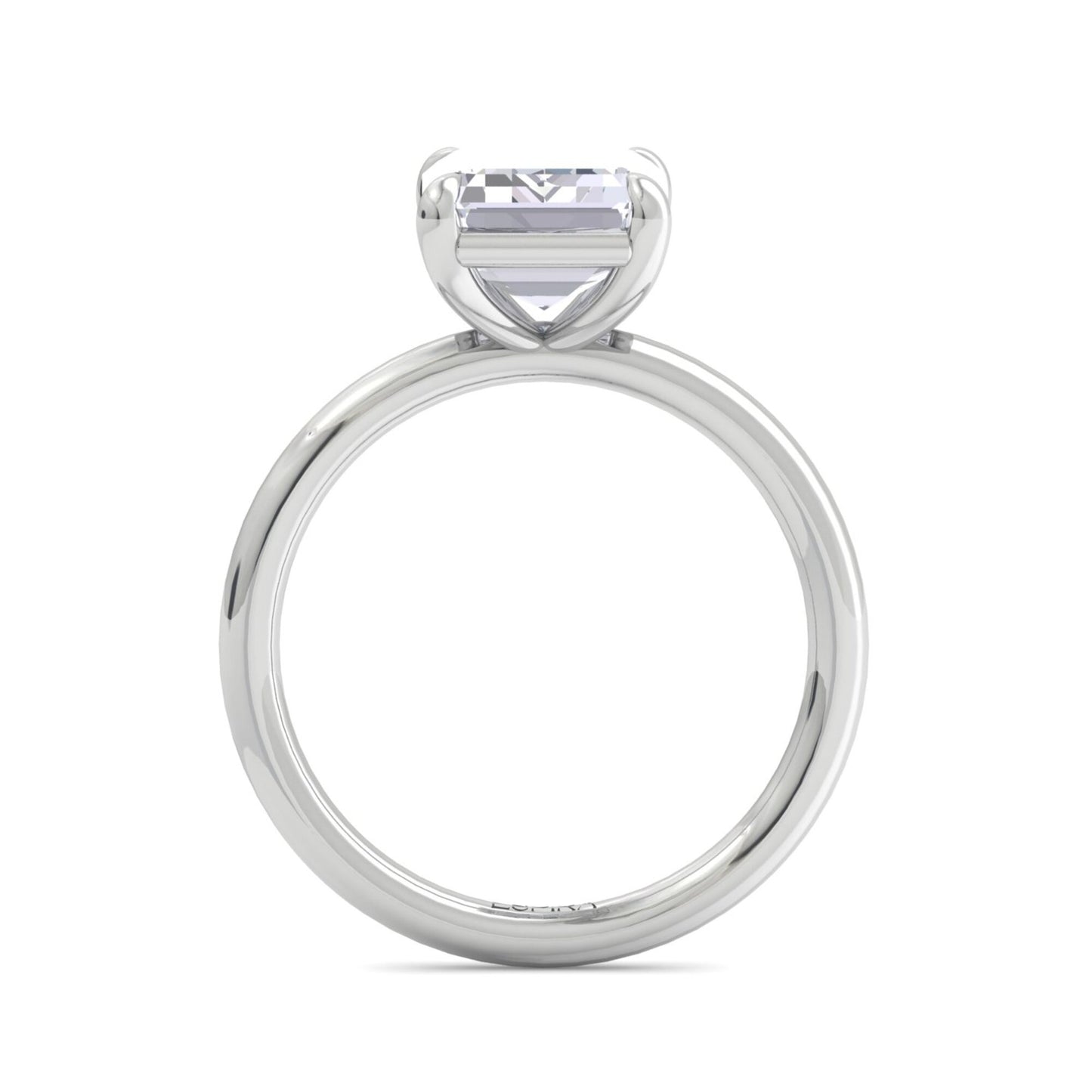 bague liberty avec diamant émeraude 3 carats