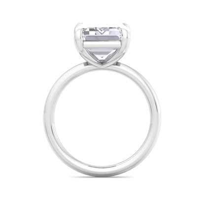 Bague Liberty avec diamant émeraude 4 carats