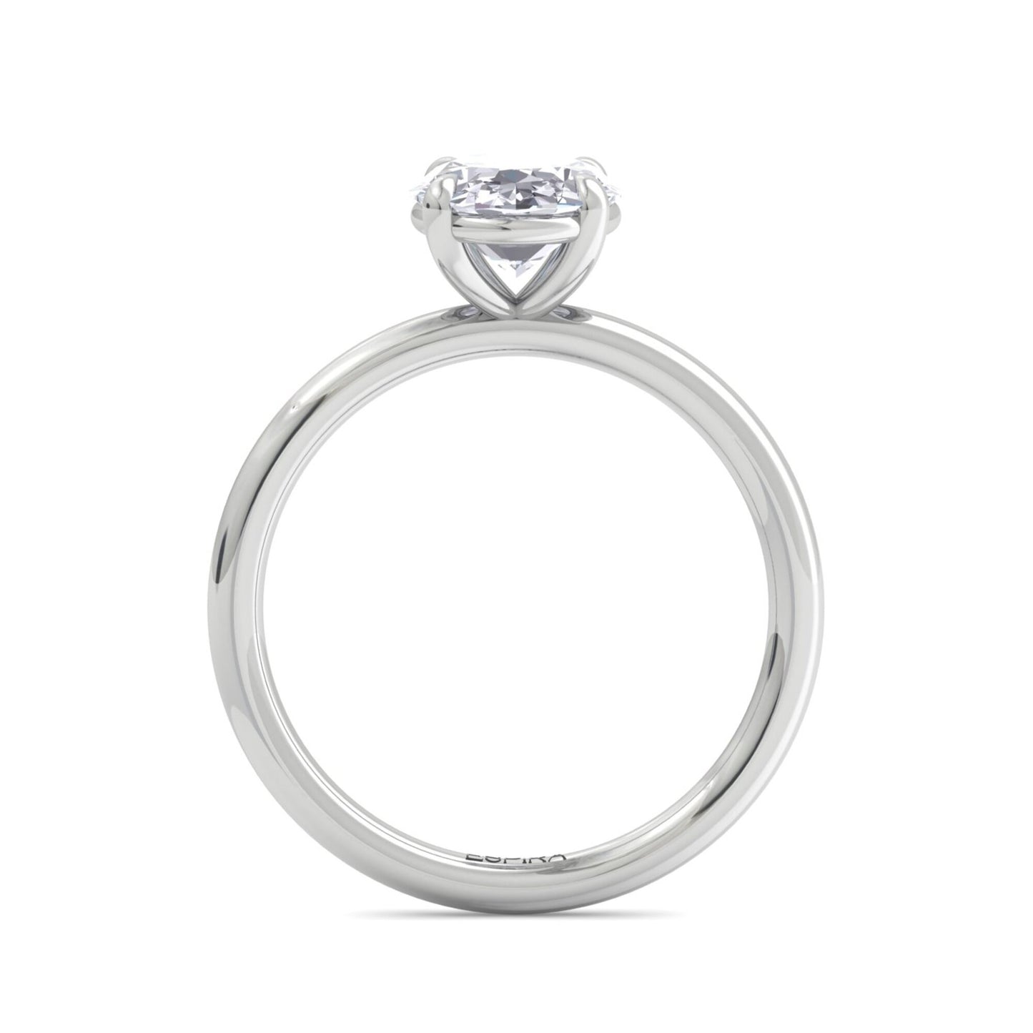 liberty 2 carat oval diamond ring