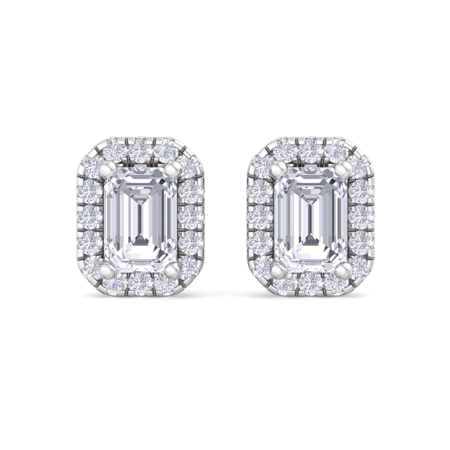 detachable emerald solitaire earrings