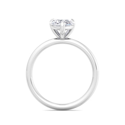 Bague Liberty en diamant poire de 2 carats