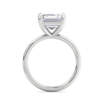 Bague Liberty avec diamant Asscher 4 carats