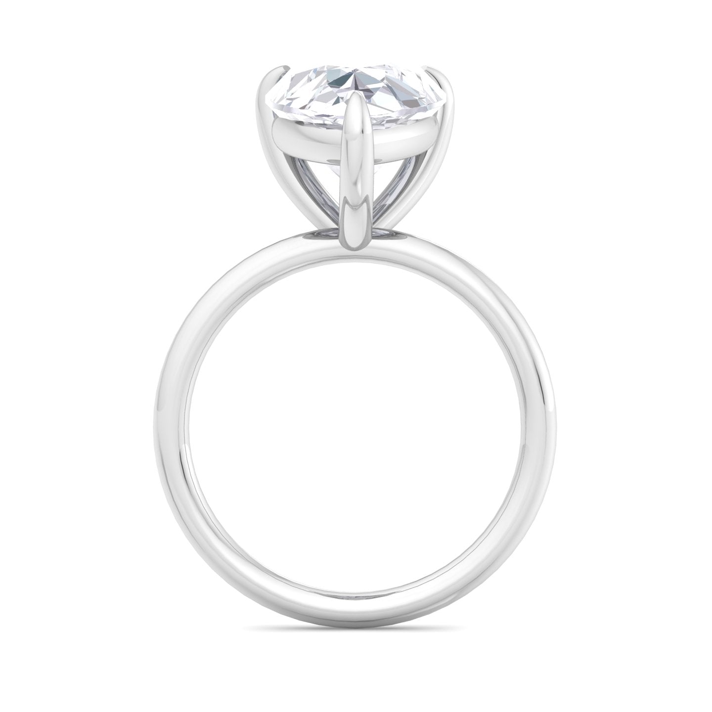 bague liberty en diamant poire 4 carats