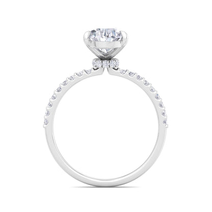 Paradise Pear Diamond Ring