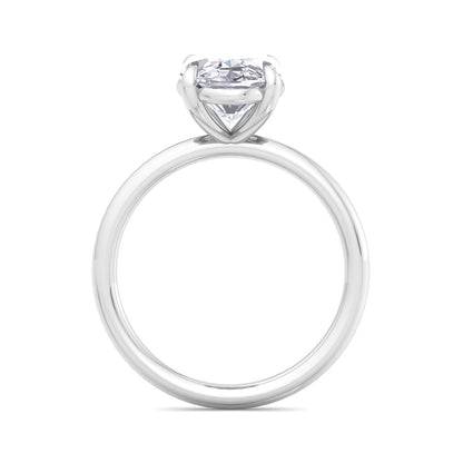 Bague Liberty avec diamant ovale de 3 carats