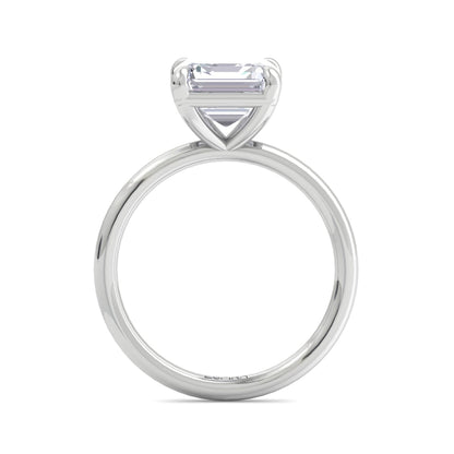 Bague Liberty avec diamant Asscher 3 carats