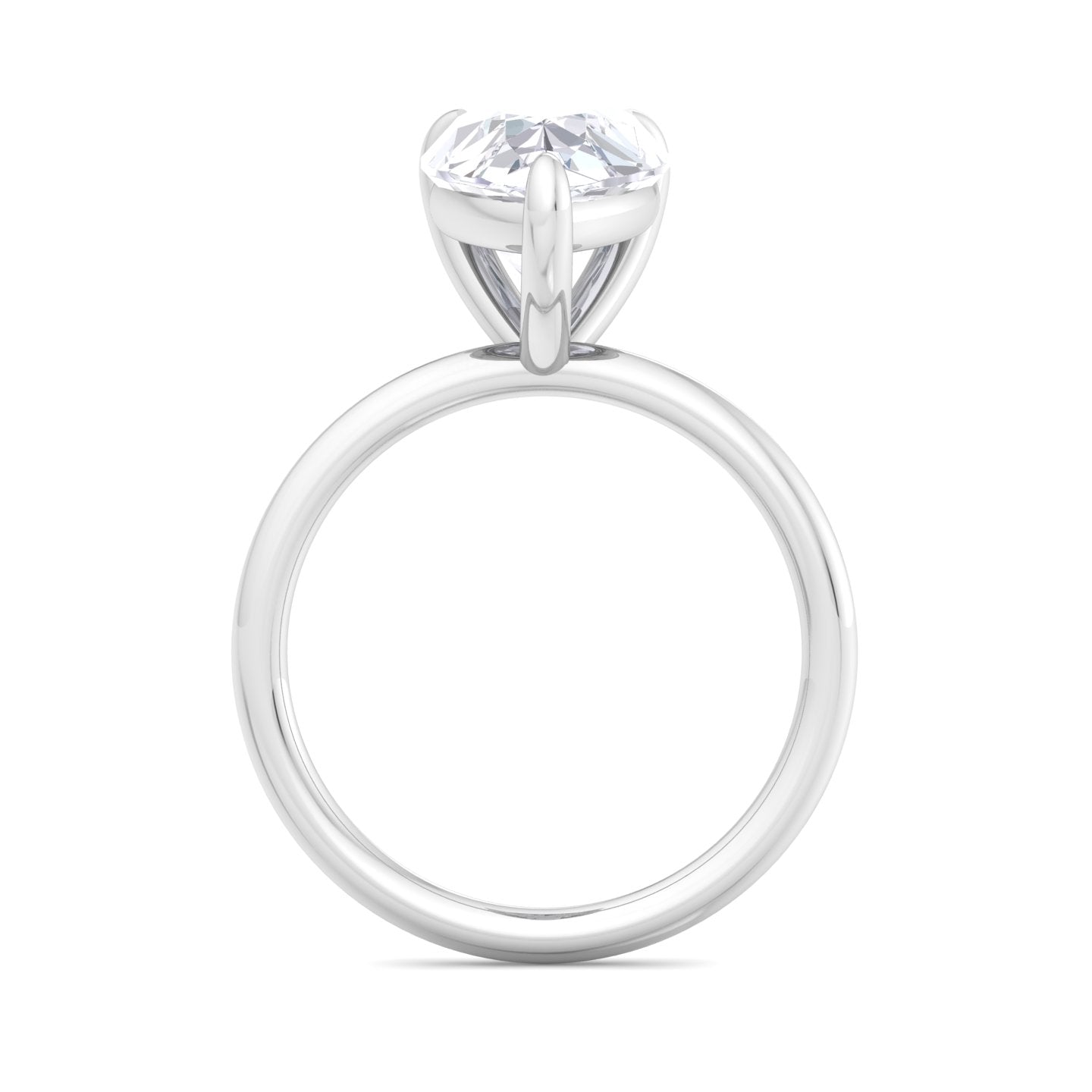 bague liberty en diamant poire 4 carats