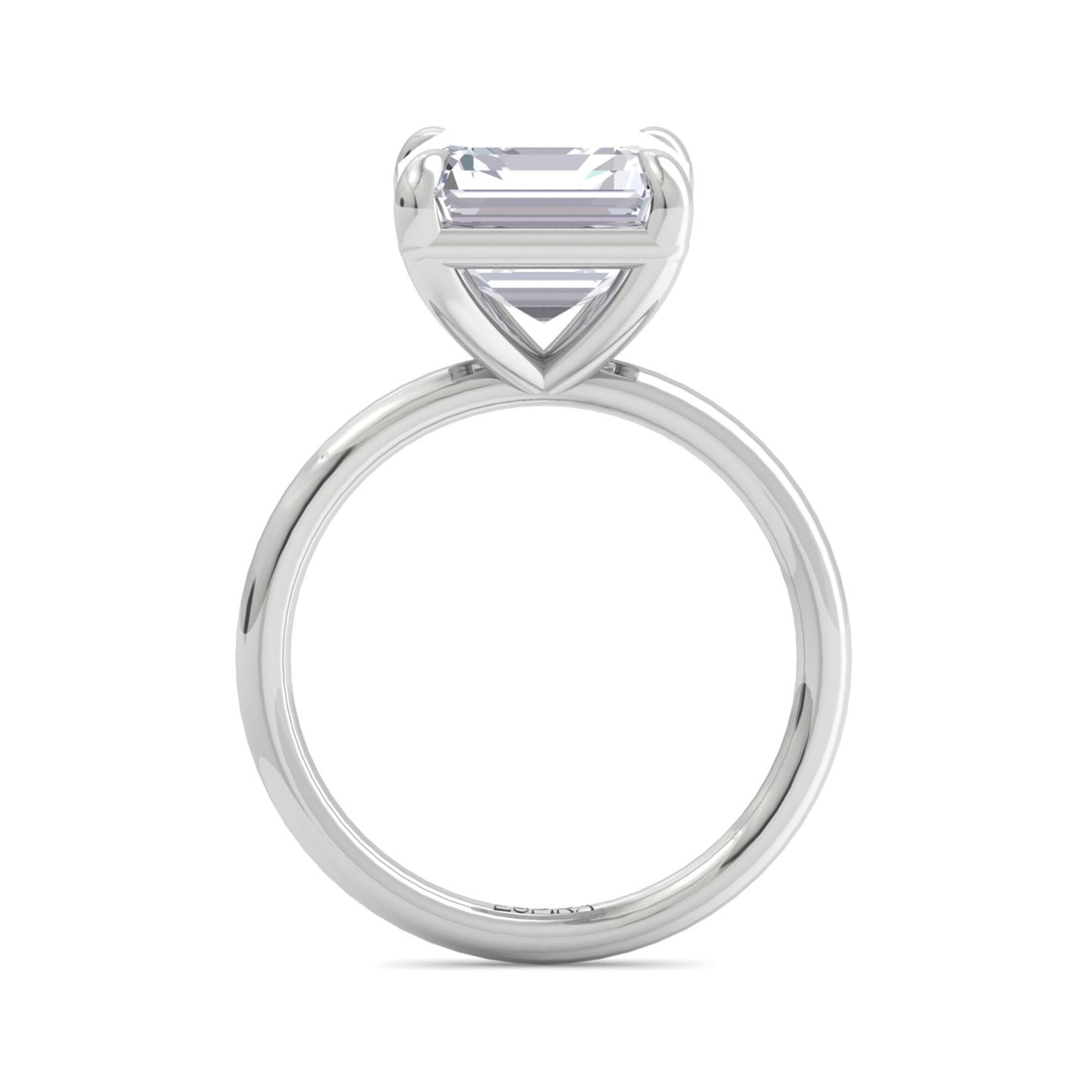 liberty 5 carat asscher diamond ring