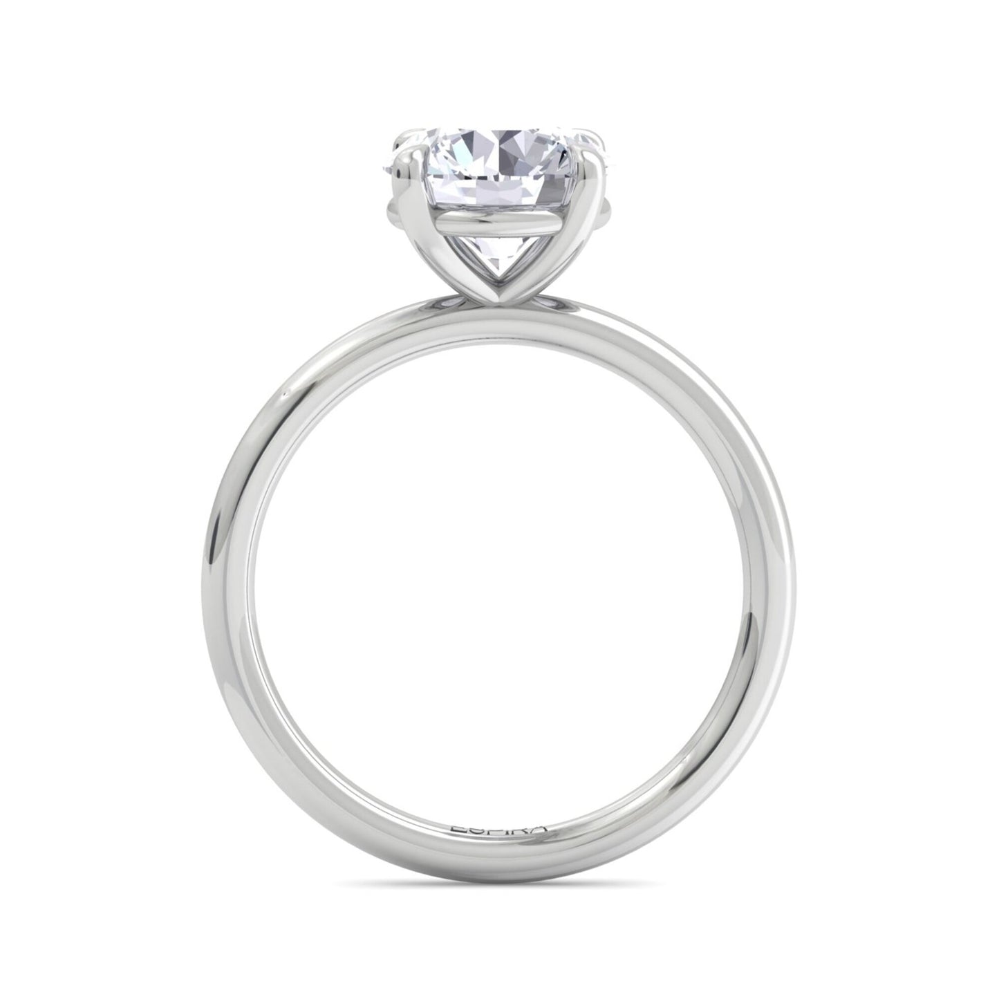 liberty 2 carat round diamond ring
