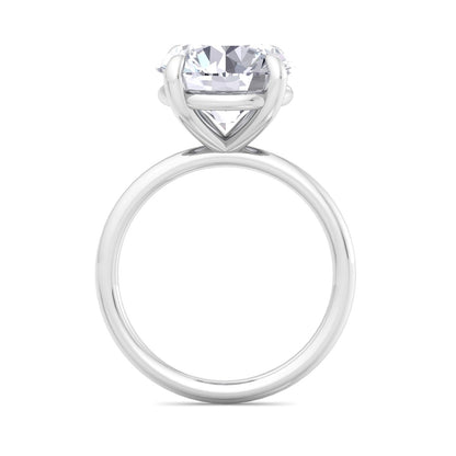 Bague Liberty en diamant rond de 4 carats